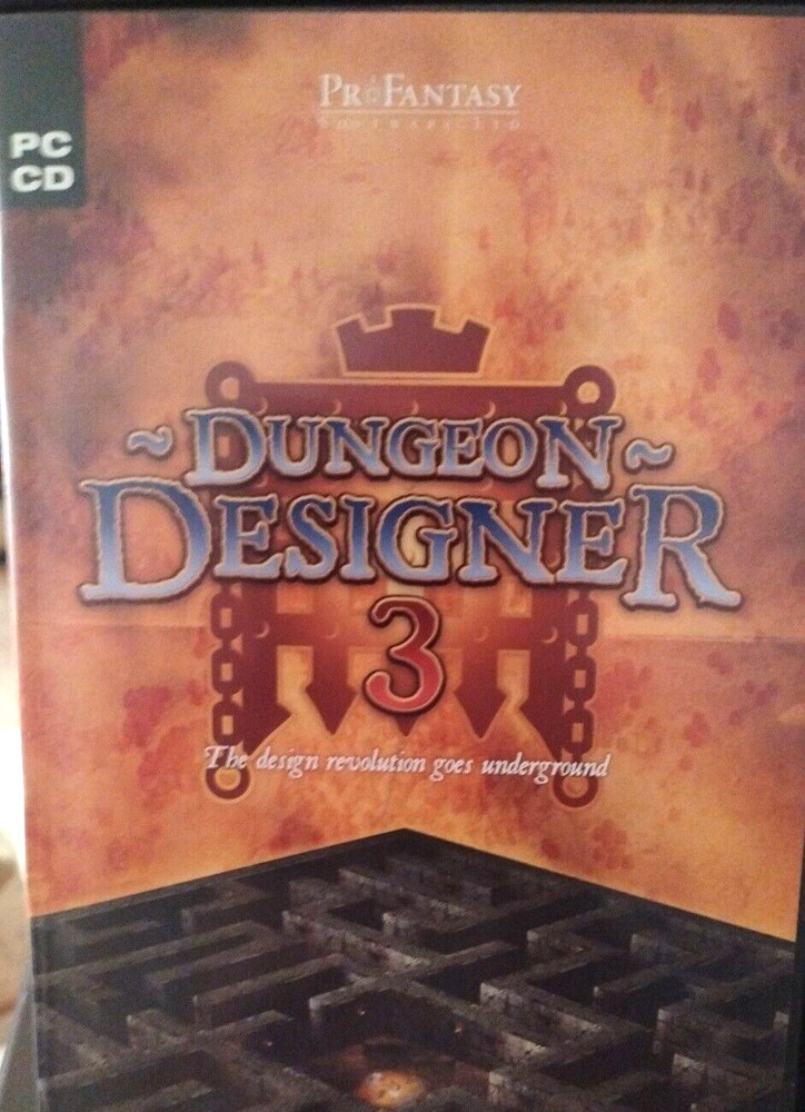 Pro Fantasy Software Dungeon Designer 3  + Symbols CD