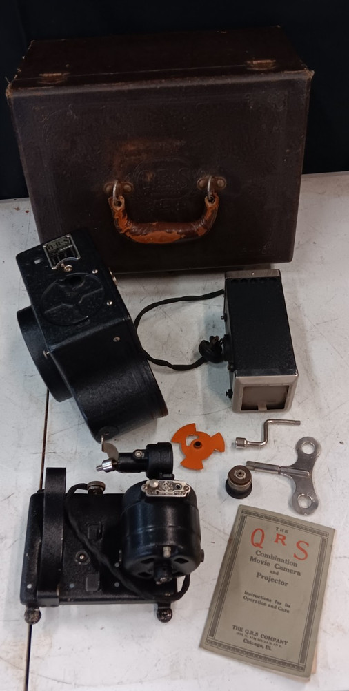 Vintage QRS Camera & Projector