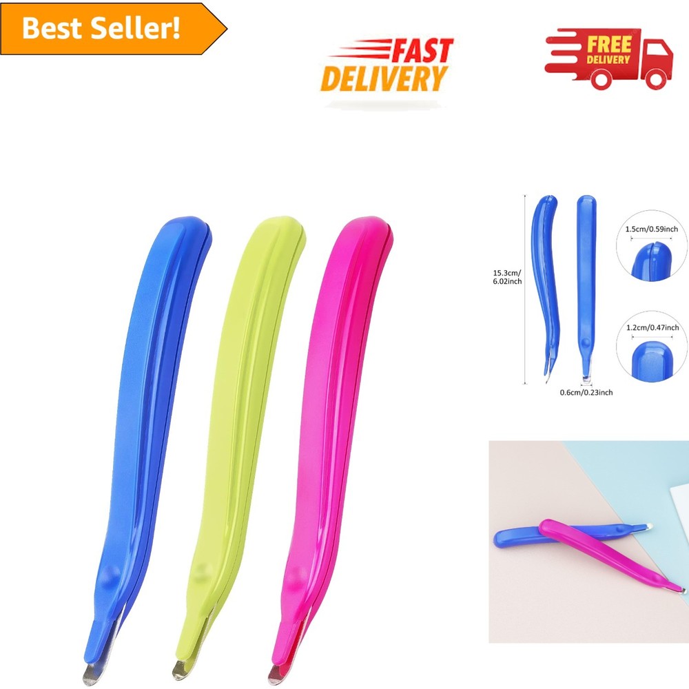 Professional 3-Pc Magnetic Staple Remover Tool Set for Easy Clean-Up