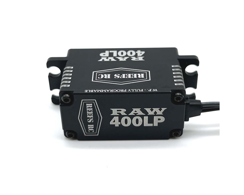 Reefs RC RAW400LP High Torque Waterproof Digital Servo (High Voltage) (Black)