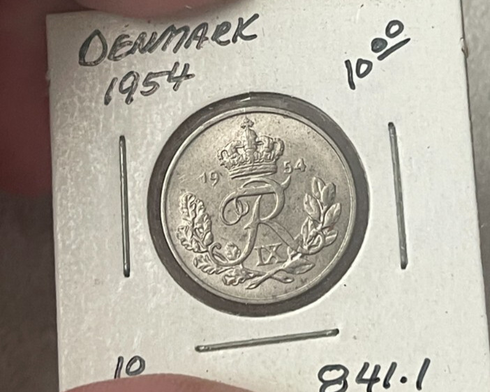 1954 Denmark 10 Ore - #3 L2