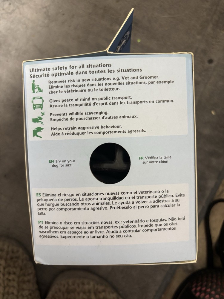 NIB Baskerfield Ultra Muzzle size 4