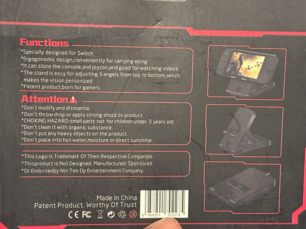 Nintendo Switch Accessory Bundle Lot