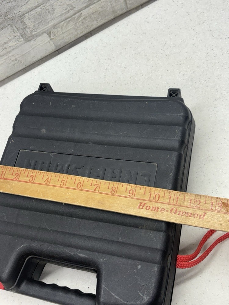 Craftsman 7.2V EX Cordless Drill/Driver Kit with Case & Manual Untested
