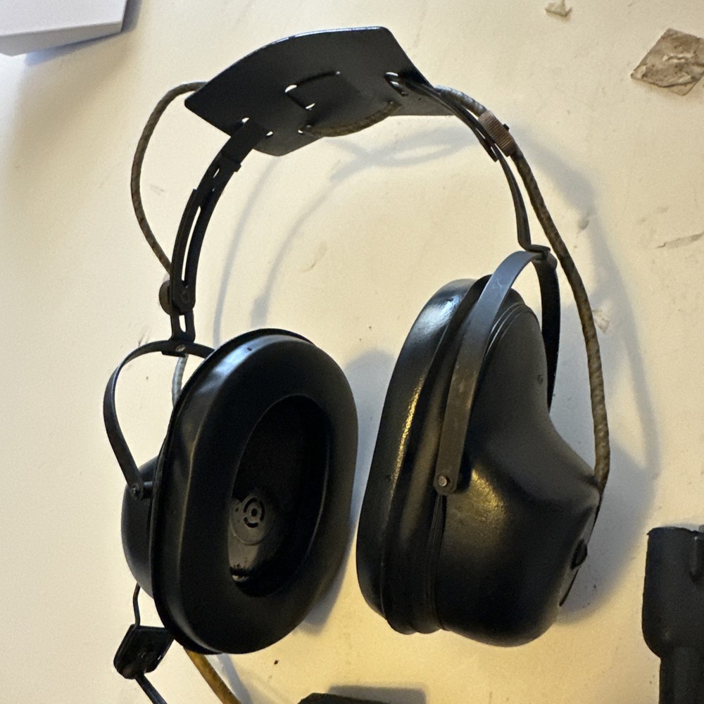 RADALAB Inc. Vintage Pilots Headset with Microphone