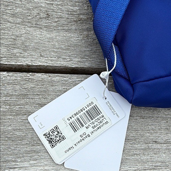 Lululemon Wunderlust Nano Backpack Riverside blue NWT