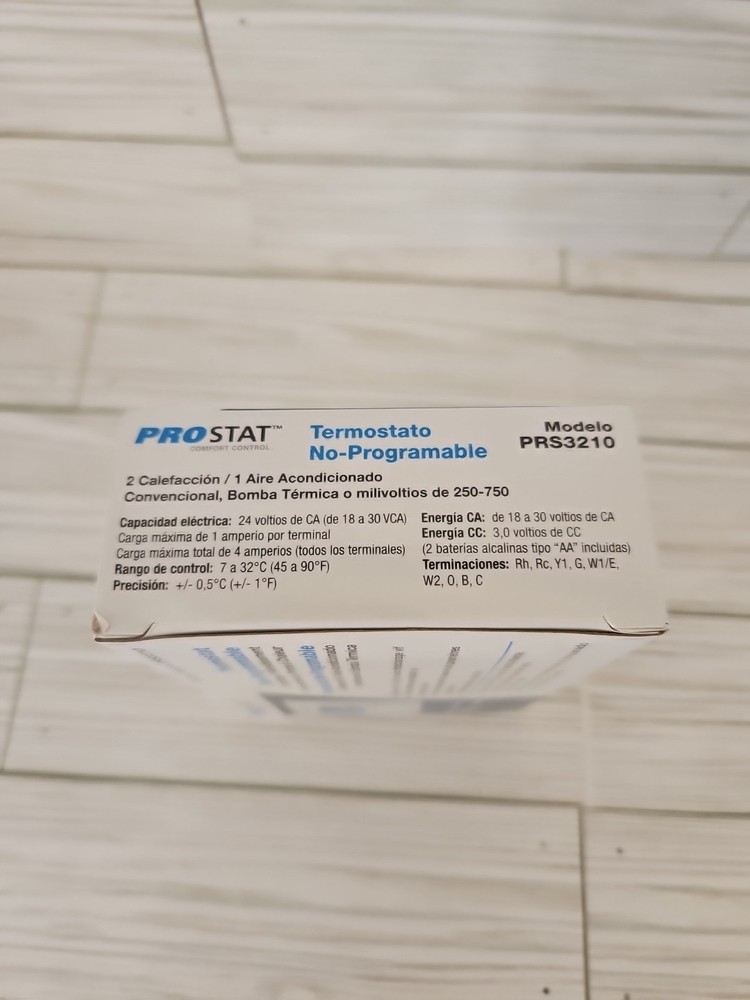 Prostat Non-Progammable Thermostat PRS3210