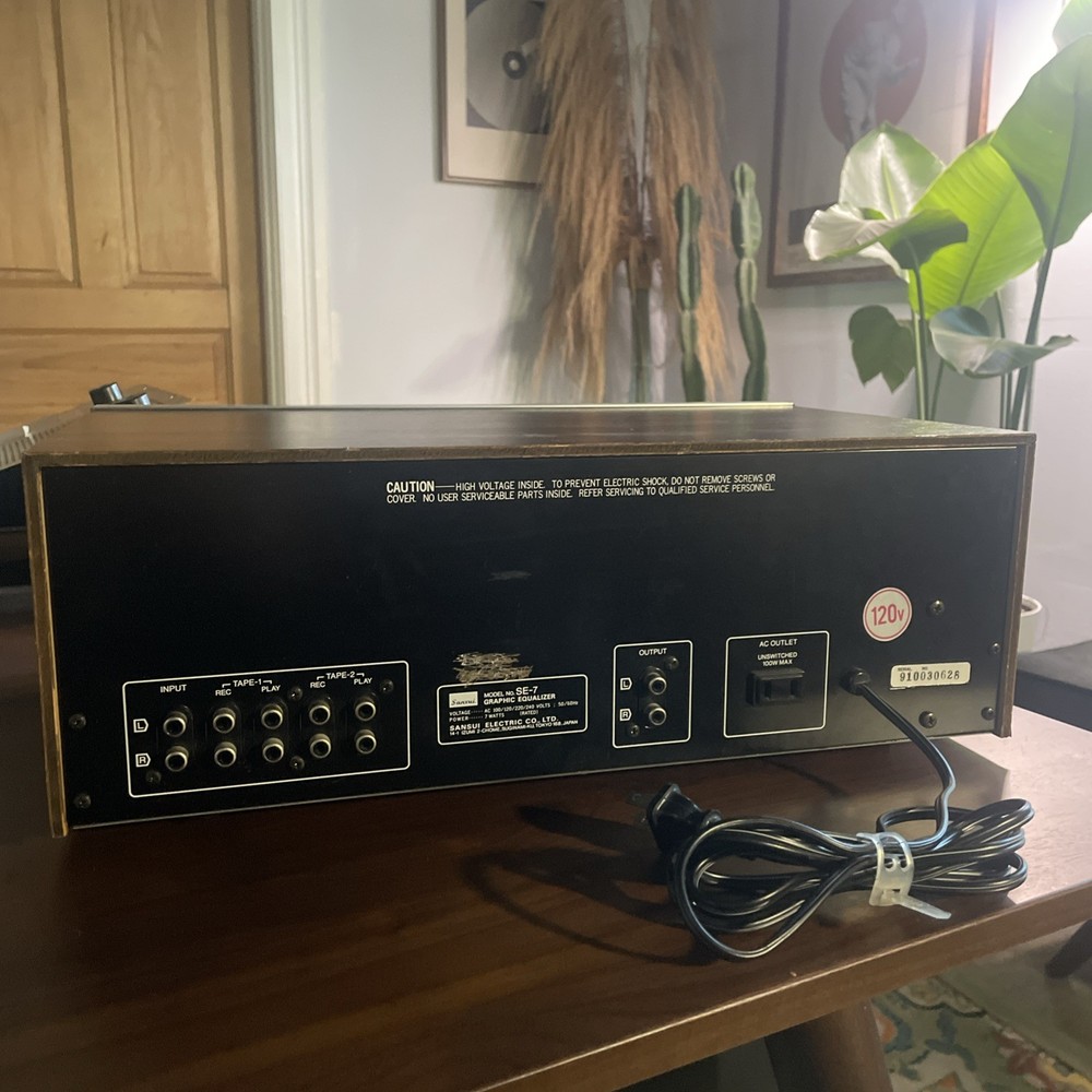 Sansui SE-7 Stereo Graphic Equalizer