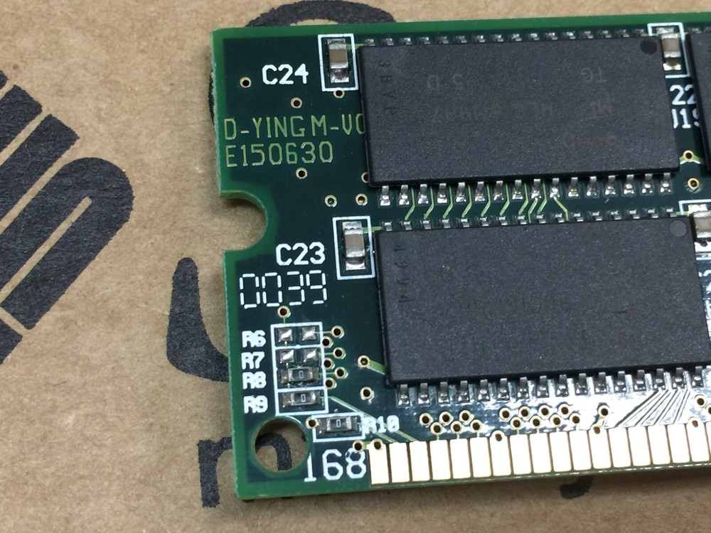 QUALITY DIMM QD722816X4BUF 128MB ECC,Buffer , EDO DIMM , 168-pin= Test-PASS
