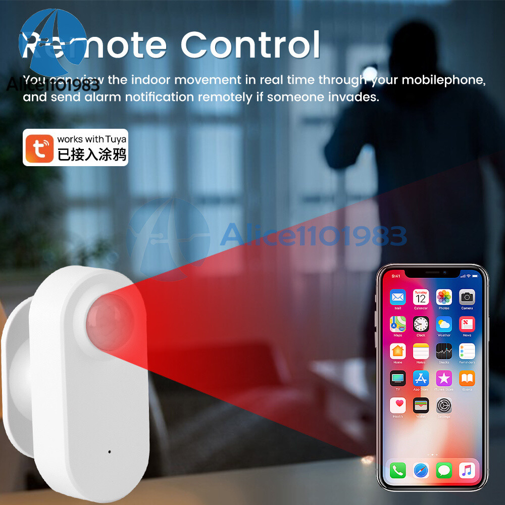 Tuya Zigbee Millimetre Radar Wave Human Presence Detect Sensor PIR Motion Sensor