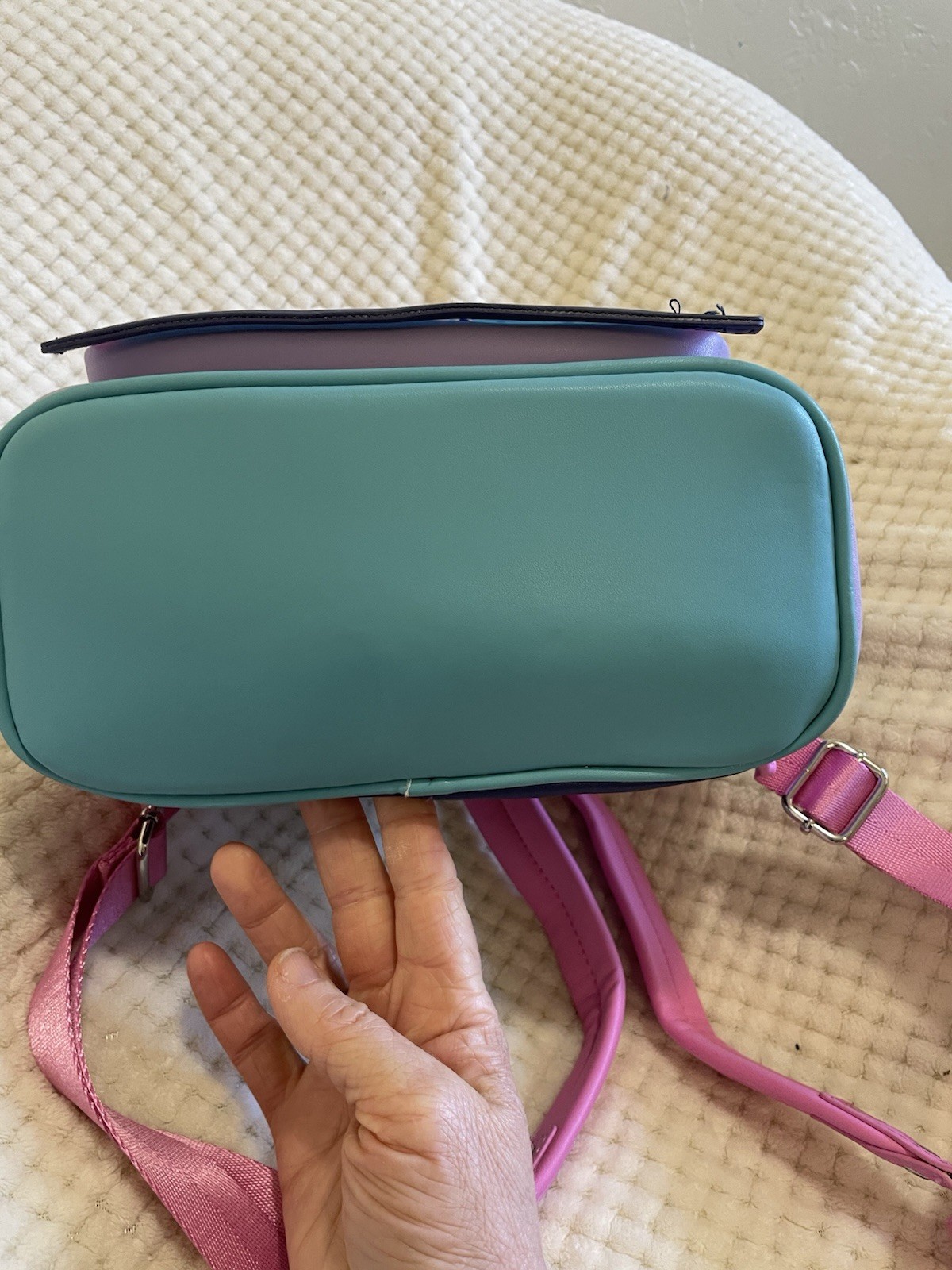 Disney Pixar Moments Finding Nemo Darla Fish Tank Loungefly Mini Backpack Bag