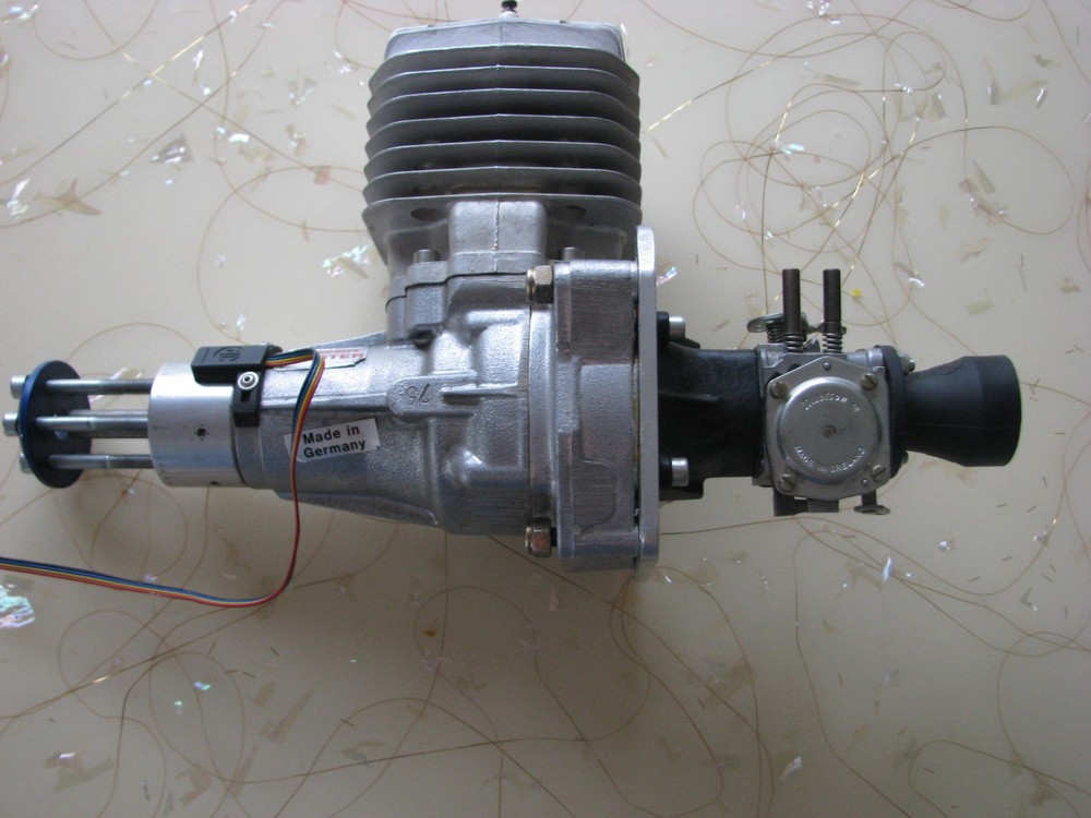 LARGE RC 3W GAS IGNITION ENGINE GERMAN MFG