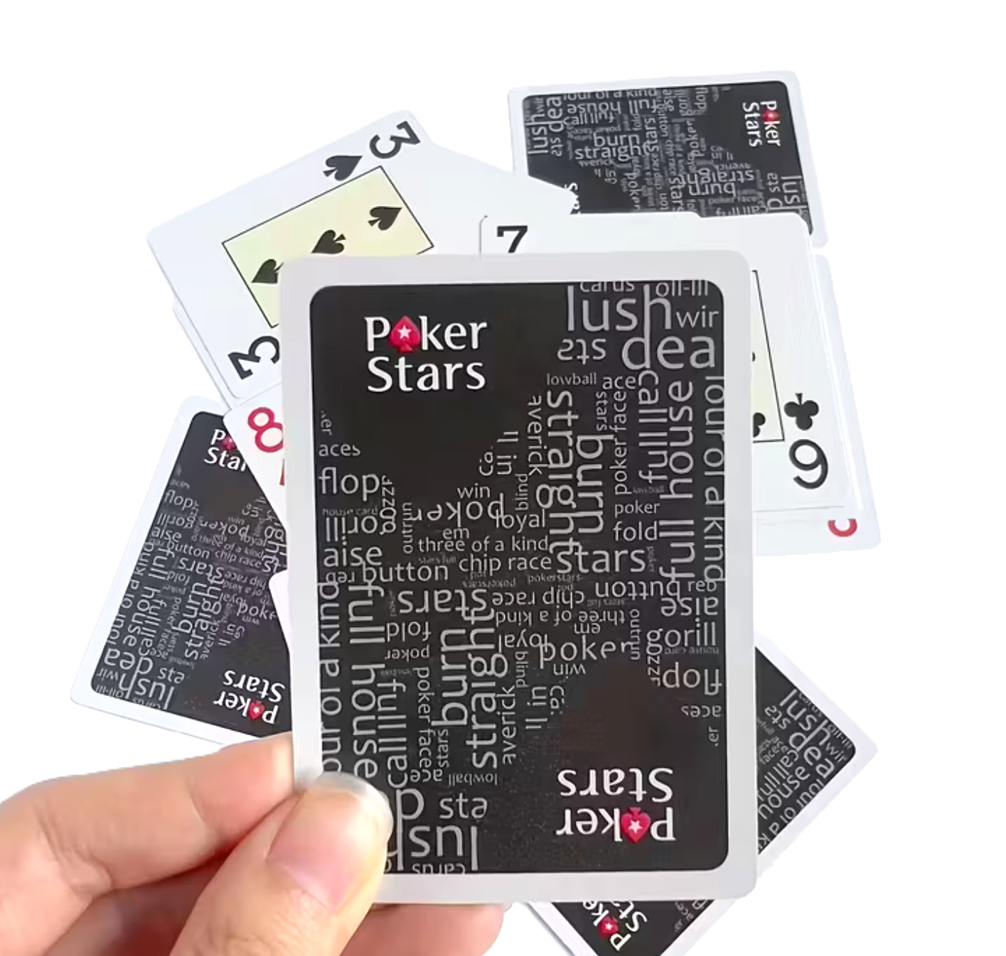 BIG SALE - Poker Stars Copag Playing Cards 100% Plastic Jumbo Index 1 Pair