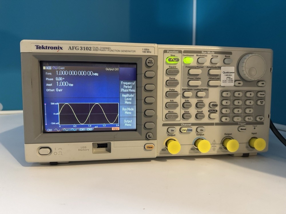 Tektronix AFG3102 Dual Channel Arbitrary/Function Generator 100MHz