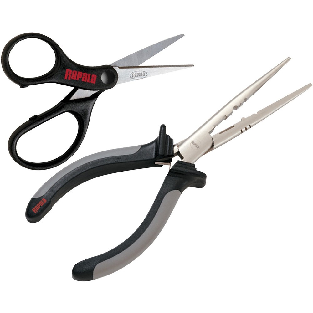 Rapala Pliers & Super Line Scissor Combo
