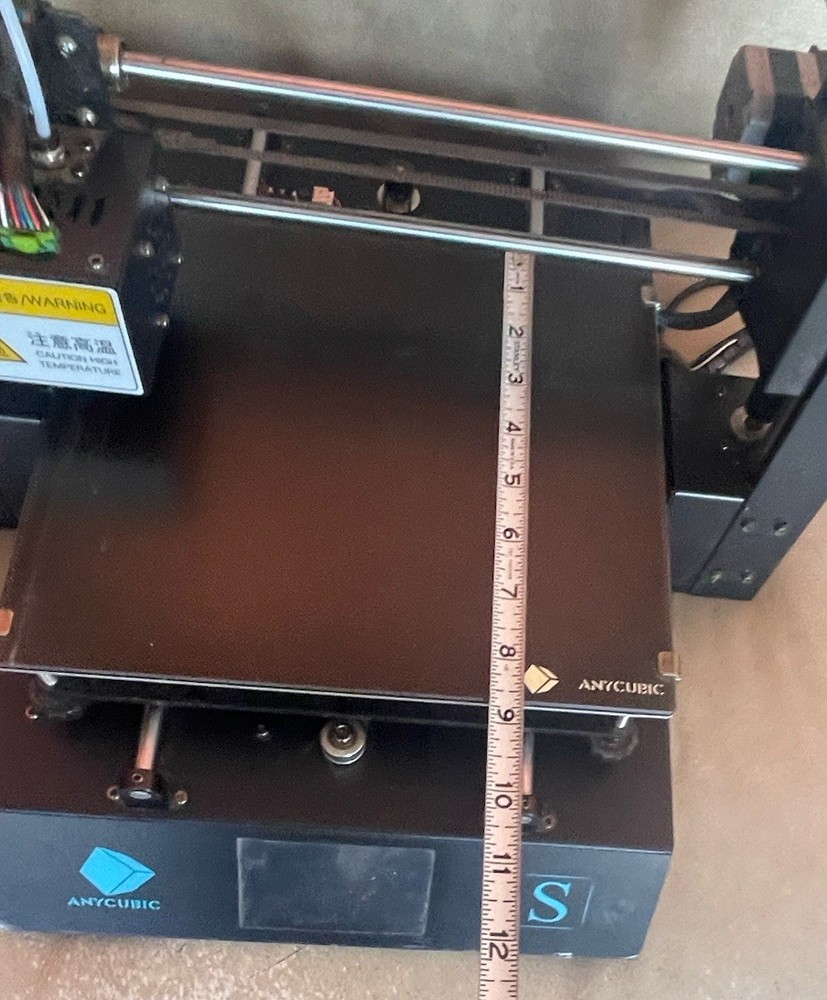 Anycubic i3 Mega S 3D Printer - Printer Only - Great Condition - Black