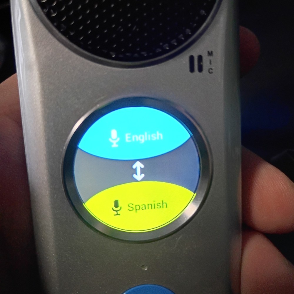Langie S2 Portable Speaking Translator Learning Tool Designed by Comet