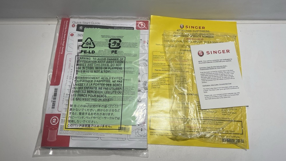 🧵 SINGER S900 Computerized Sewing Machine (Open Box)