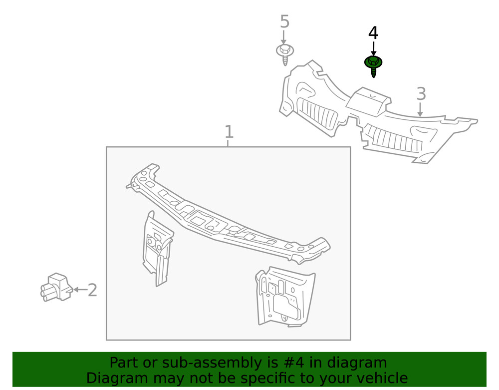 Genuine GM Multi-Purpose Retainer 94530397