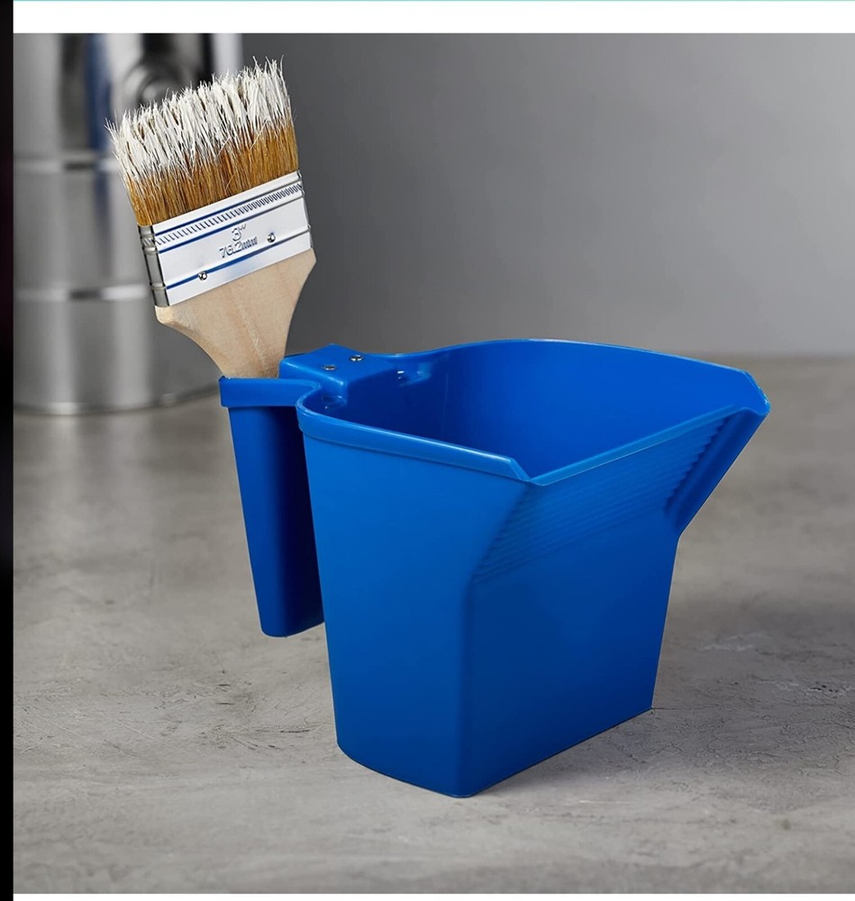 Amazon Basics 24 Ounce EZ Paint Cup - Blue