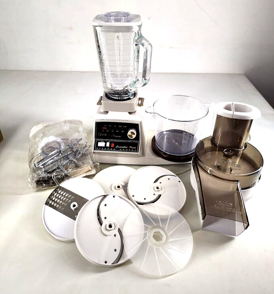 Oster Regency Controlled Power Kitchen Center Partial Set Tested Read