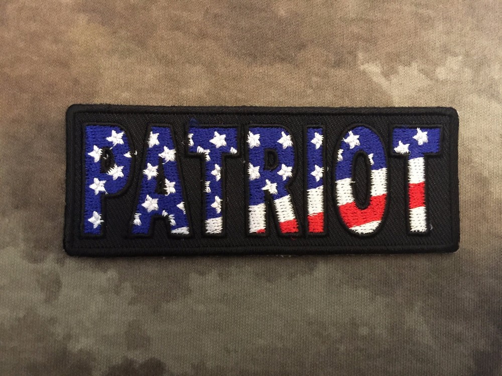 American Flag Patriot Patch