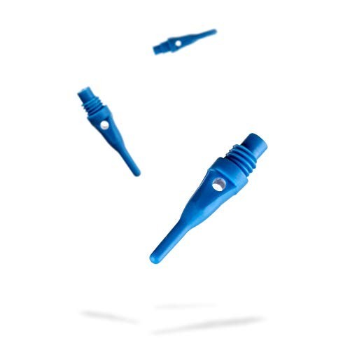 Soft Tip Dart Points 2BA Thread - Tufflex S.S. Super Short - 100/1000 Pack Optio