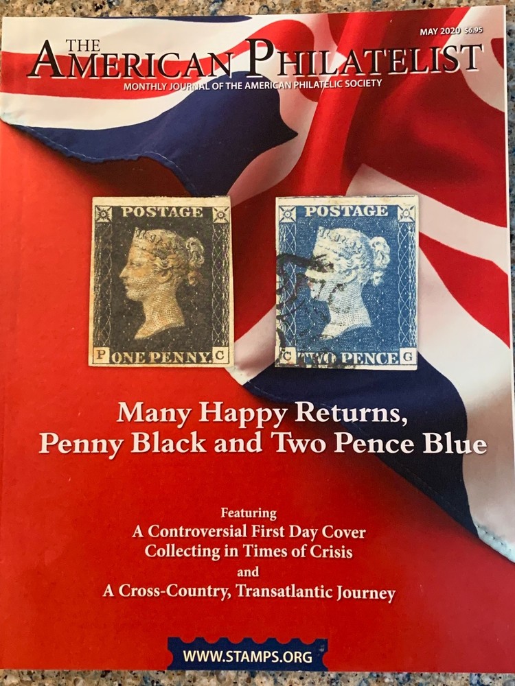 American Philatelist Magazine  2020,  May