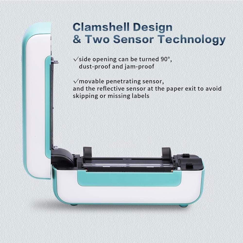 Thermal Label Printer Shipping Barcode Printer USB Connect for UPS USPS FedEx