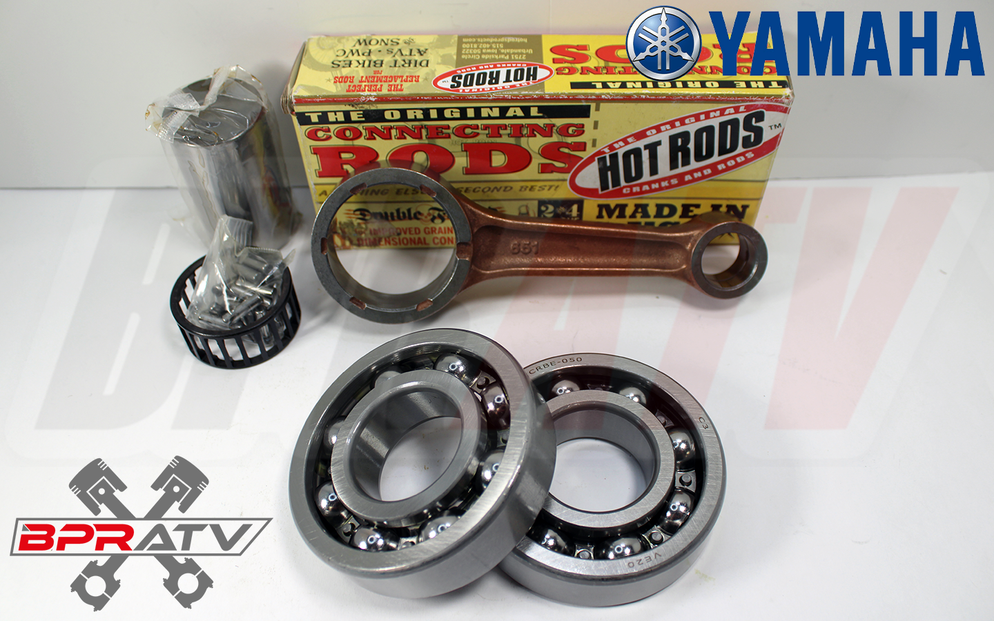 Yamaha Raptor 700 Hot Rods Connecting Rod Kit Hotrods Bearings Crank Rebuild Kit