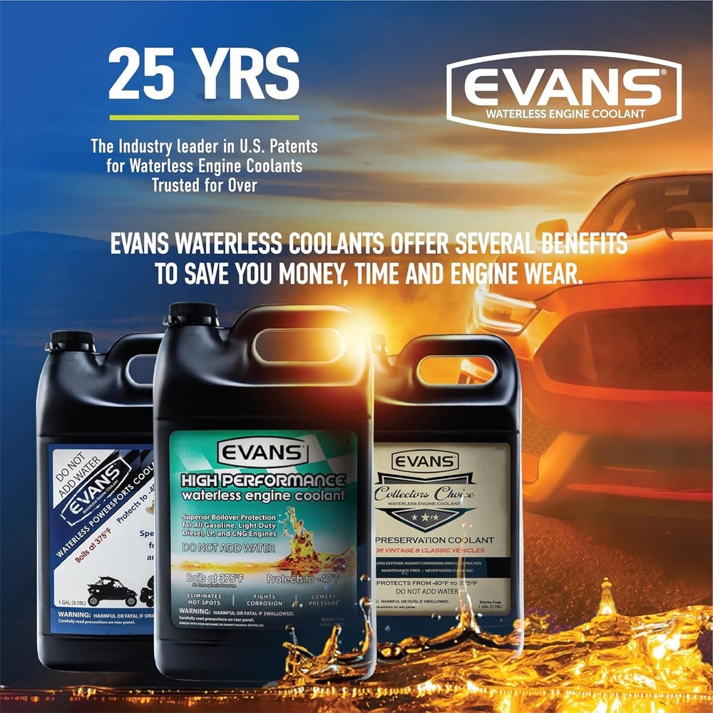 Coolant High Performance Waterless Coolant, 4 Gallon Pack