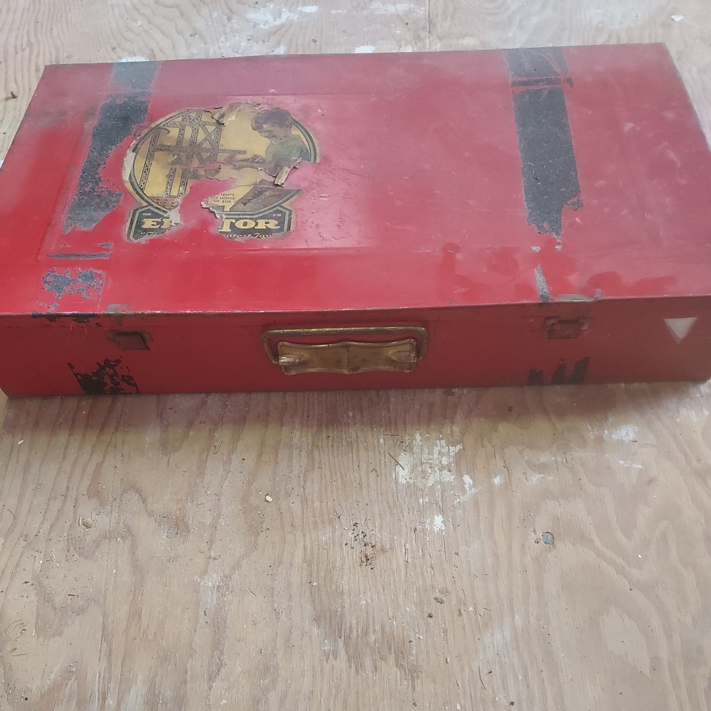 Gilbert Erector Set, @1954, 7 1/2 Engineer's Ser not complete