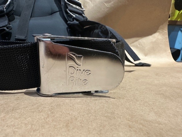 Little Used Dive Rite Trans Pac Harness ML