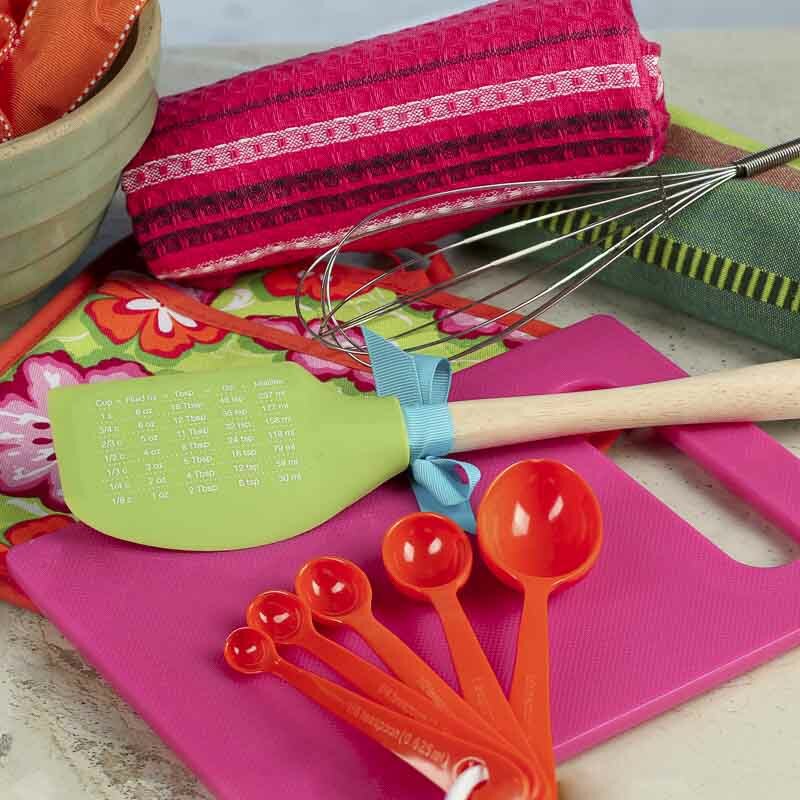 Factory Direct Craft Floral Potholder Kitchen Deluxe Gift Set