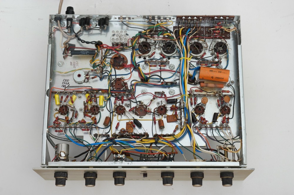 Fisher X-100-B Stereo Master Control Amplifier : Good Working Condition!!!