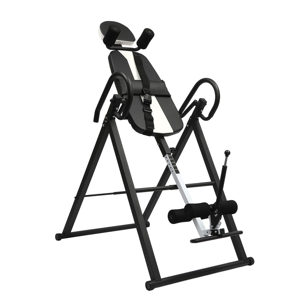 Foldable Inversion Table for Back Pain Relief and Muscle Relaxation