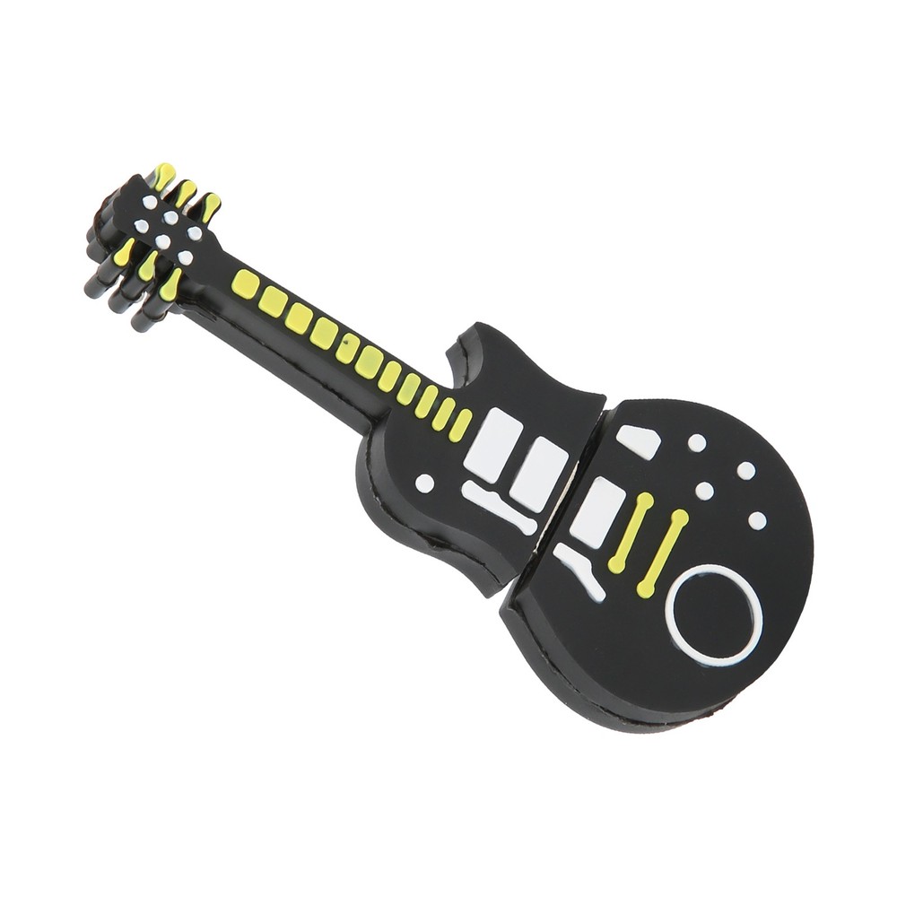 Cartoon GuitarShaped Flash Disk For Data Storage And Sharing Trending
