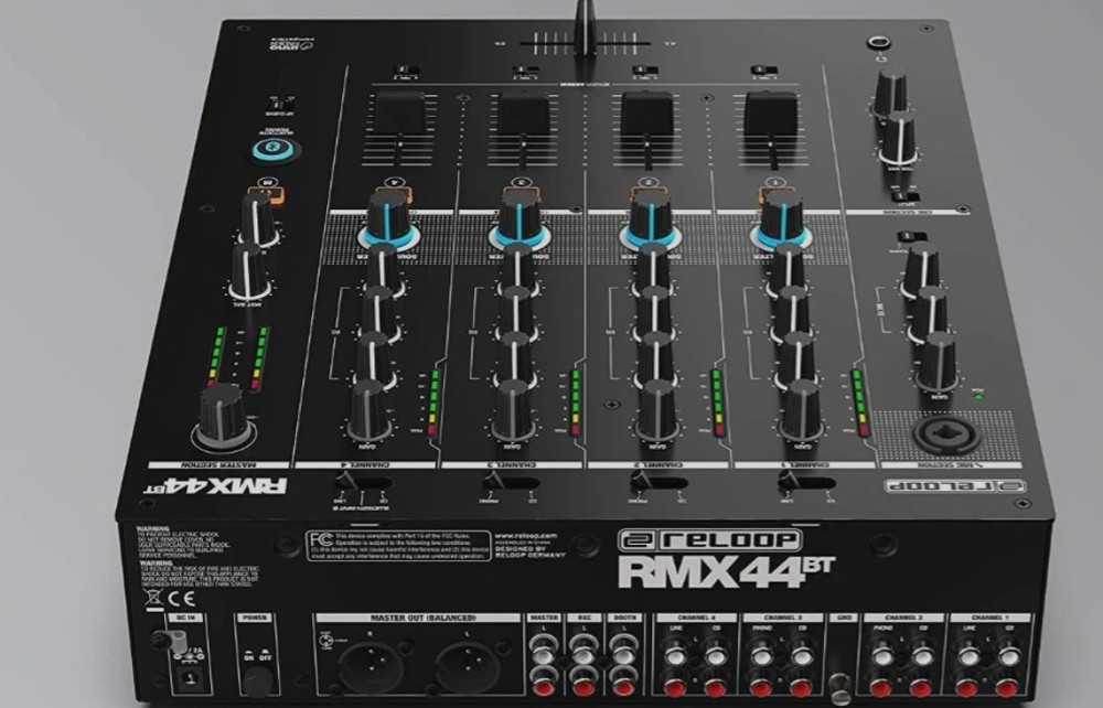 1pcs Reloop AMS-RMX-44BT Four-Channel Mixing Console