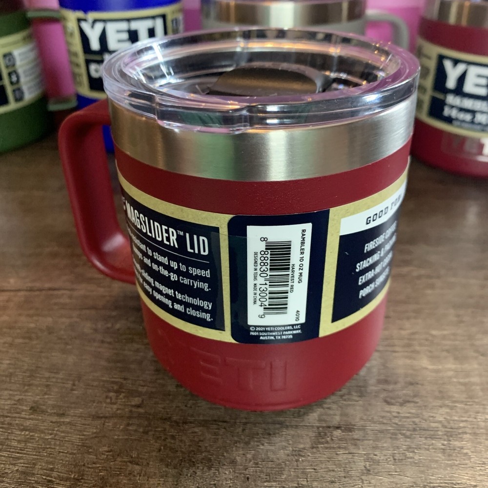 YETI Rambler 10oz Mug Harvest Red