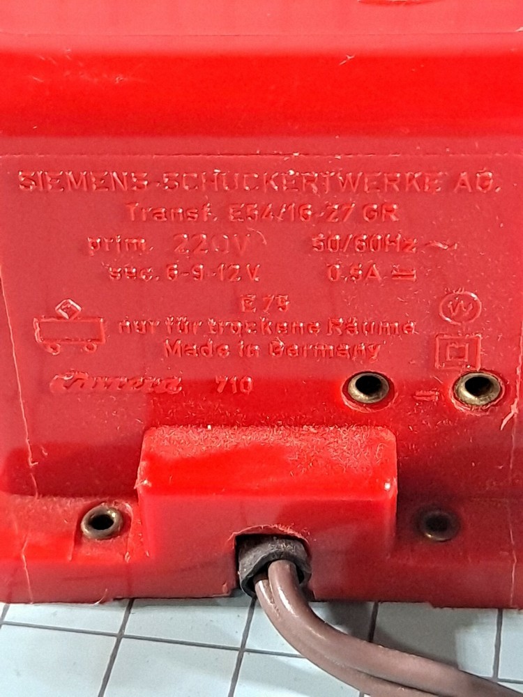 Siemens E54/16-27GR Model Train Transformer. B37