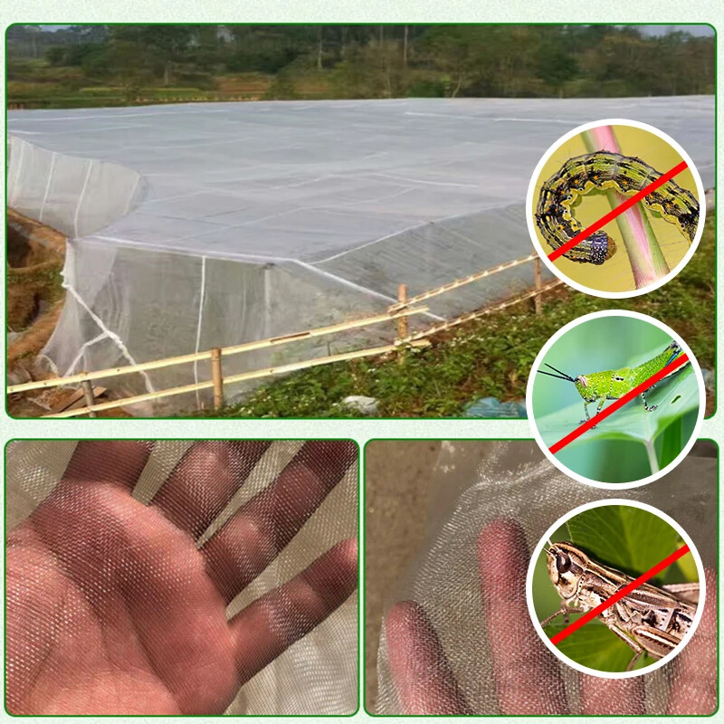 33~150ft Mosquito Garden Bug Insect Netting Barrier Bird Net Plant Protect Mesh