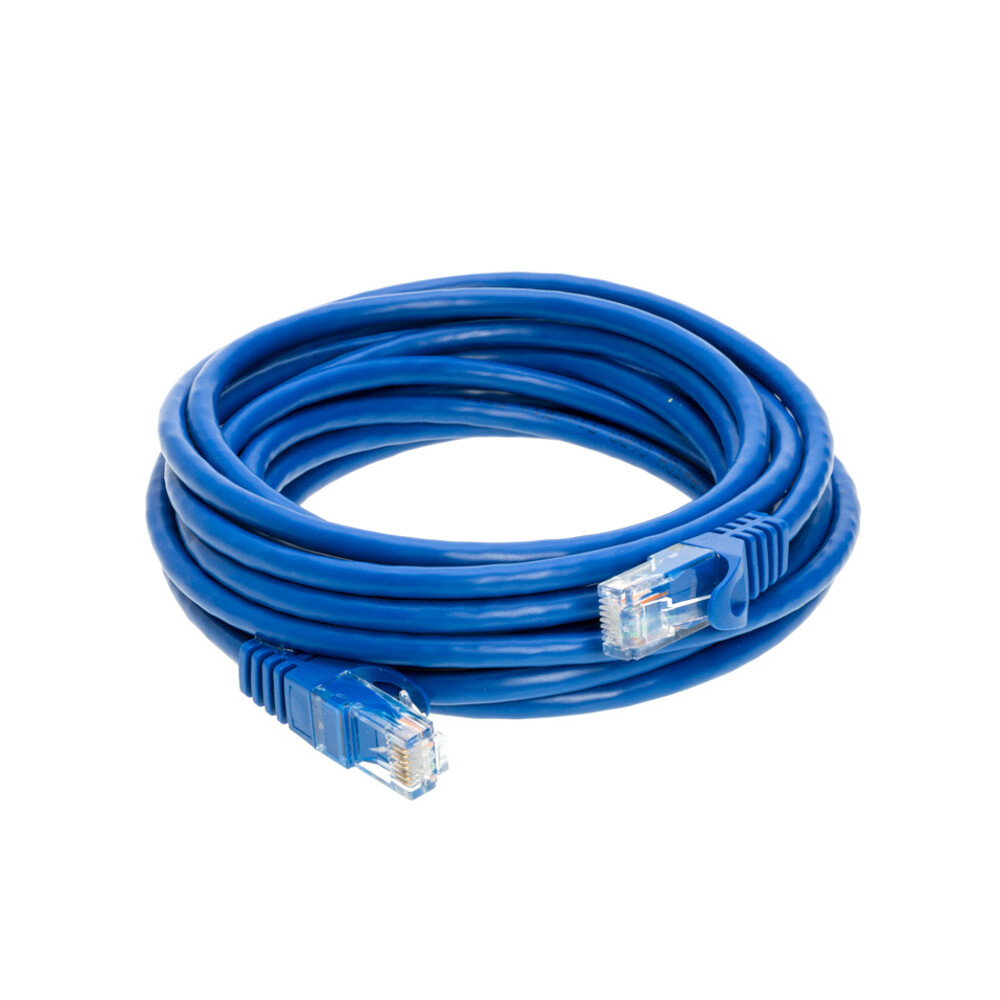 CAT6e/CAT6 Ethernet LAN Network RJ45 Patch Cable Blue 25FT - 200FT Multipack LOT