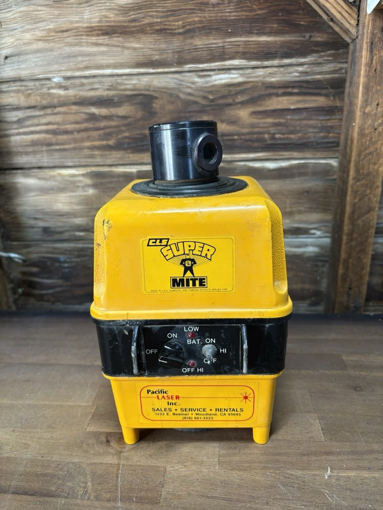 Vintage 1985 CLS Laser Alignment Model 1787  Untested!