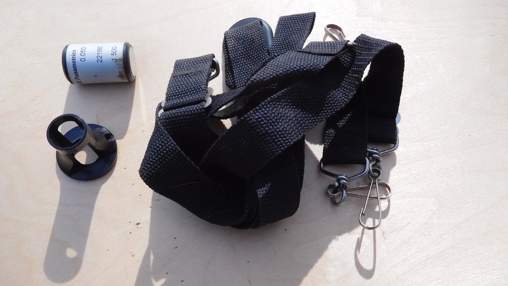 GE Panametrics 36DL Plus, with extras