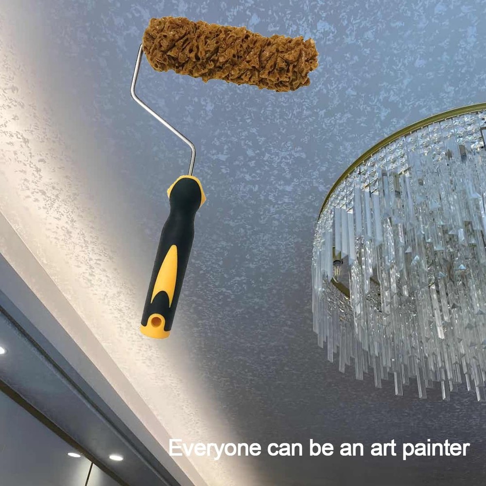 Texture Paint Rollers, Texture Pattern Paint Roller Brush | Decorate for Wall...