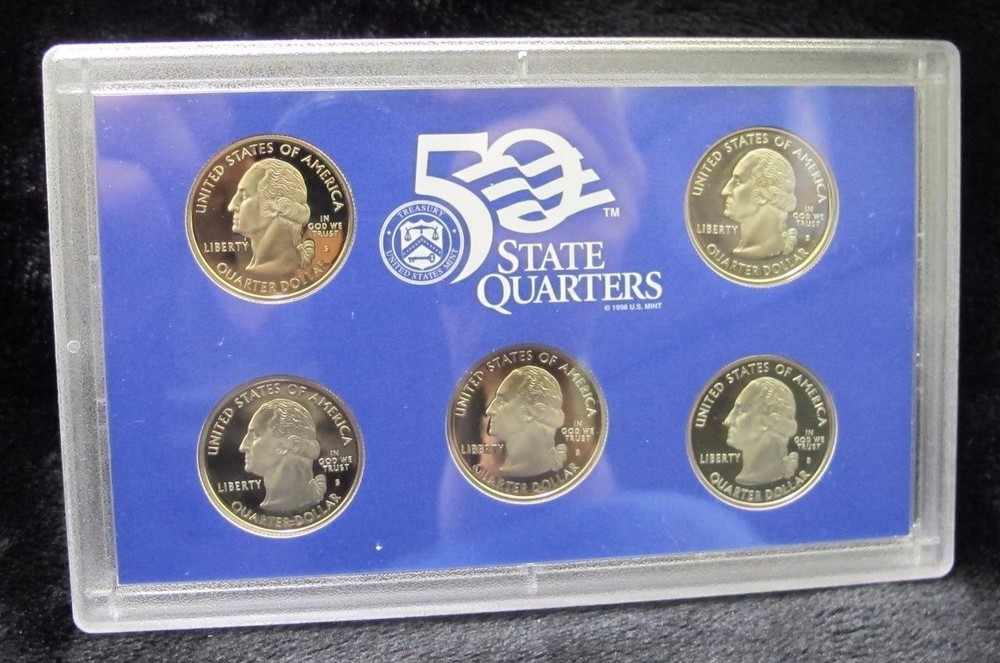 2008 Proof Set * 14 Coins * Great Gift * With Box & COA *