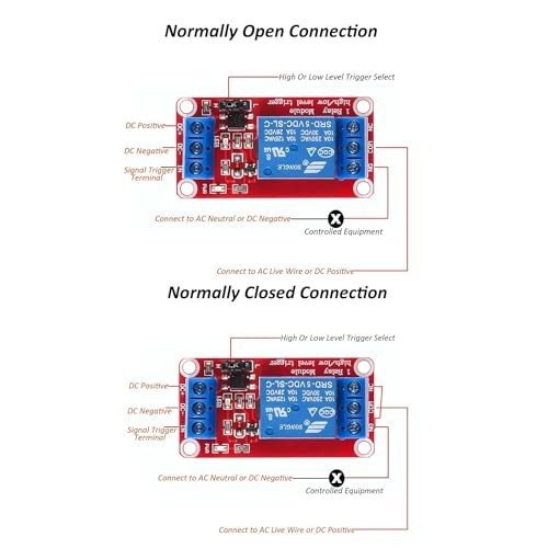 10Pcs DC 5V Relay Module 1-Channel