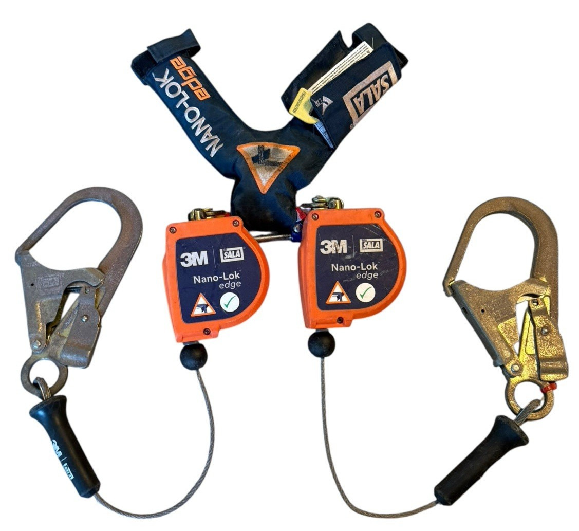 3M DBI-SALA Nano-Lok Edge, Twin-Leg, Self Retracting Lifeline (Model 3500246)