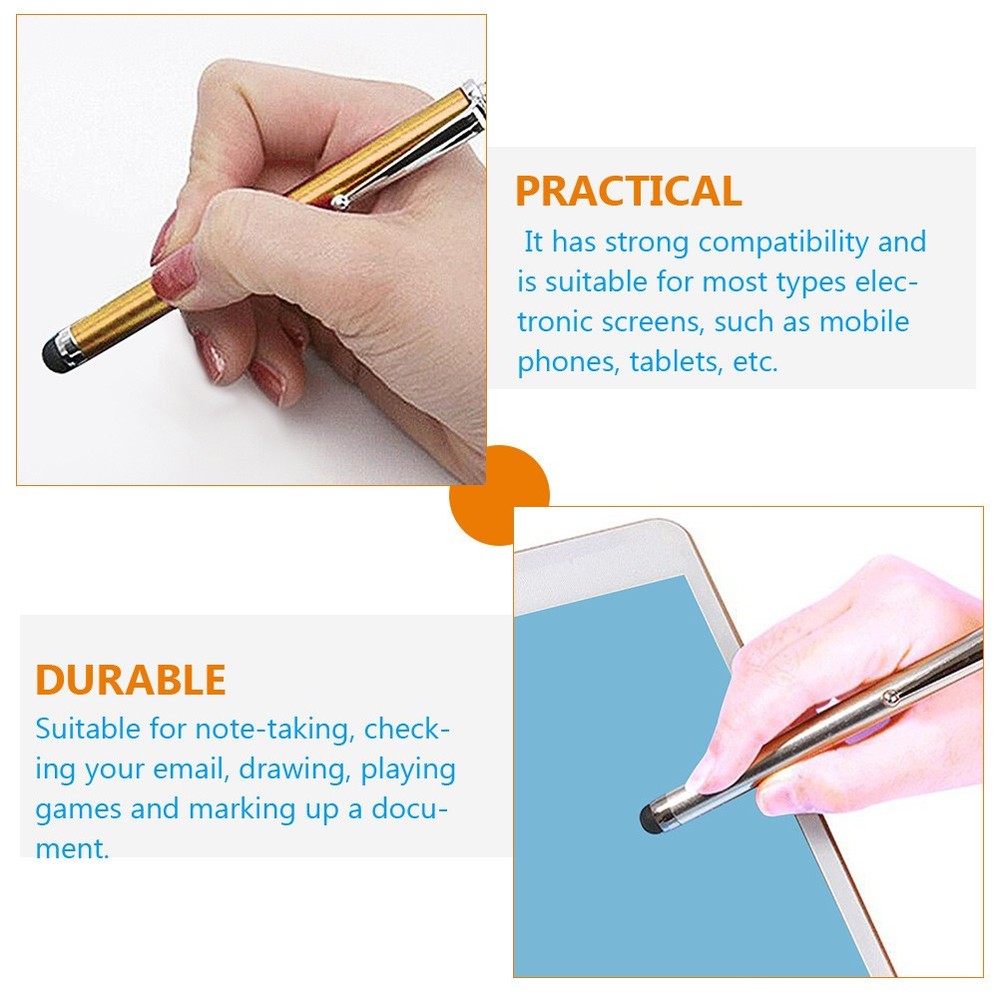 10 Pcs Touch Capacitive Pen Pens for Tablets Extra Fine Tip Stylus