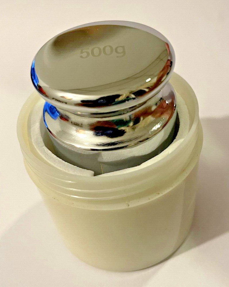 500g Calibration Gram Scale Test Weight with Chrome Plating